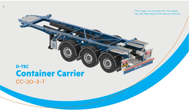 D-TEC Container Carrier CC-20-3-T